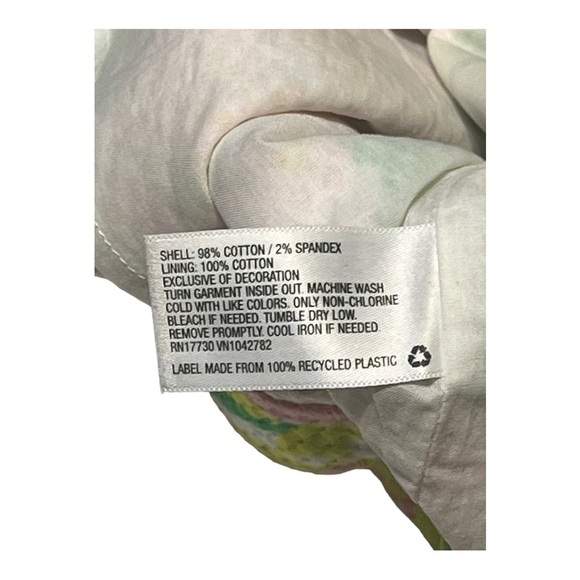 Lilly Pulitzer For Target Summer Breeze Shift Dress Pink Green Floral Size 2 - Picture 13 of 13